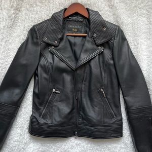 Bernardo Leather Moto Jacket